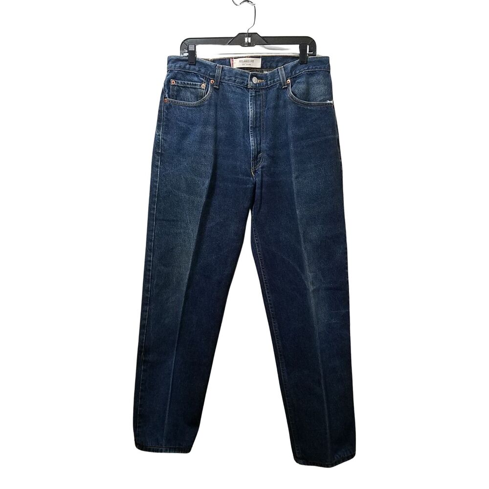 Levi’s 550 Jeans Men’s 34x31 Blue Relaxed Fit Denim *FLAWS*